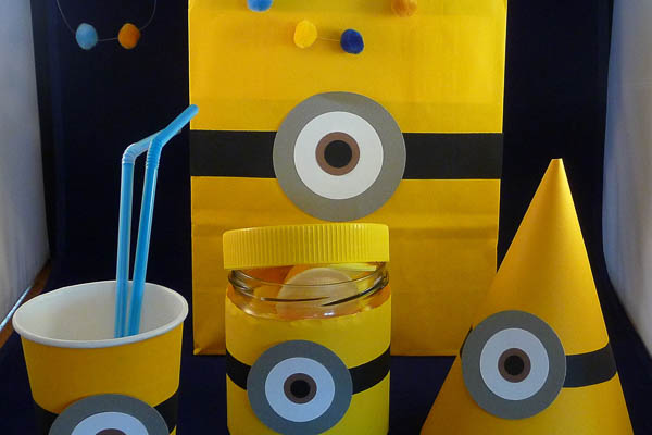 Birthday box thème Minion