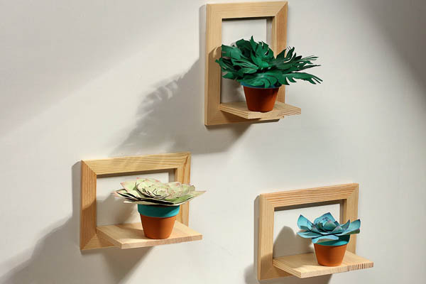 Car les plantes en papier survivent mieux...